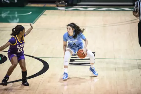 Erin Guiterrez between the Legs vs. LSU