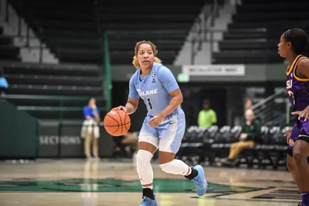 Kaila Anderson Dribble vs LSU