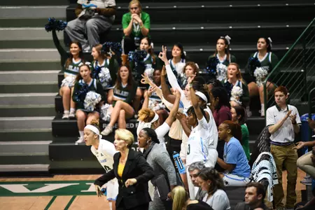 Bench Celebration Vs. Jackson State WBB