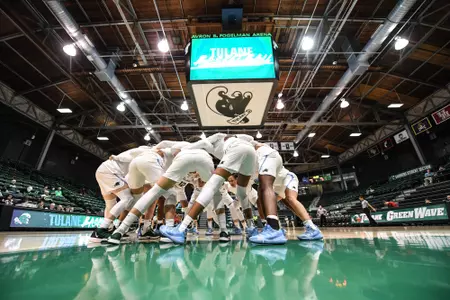 Tulane Team Huddle vs. USA