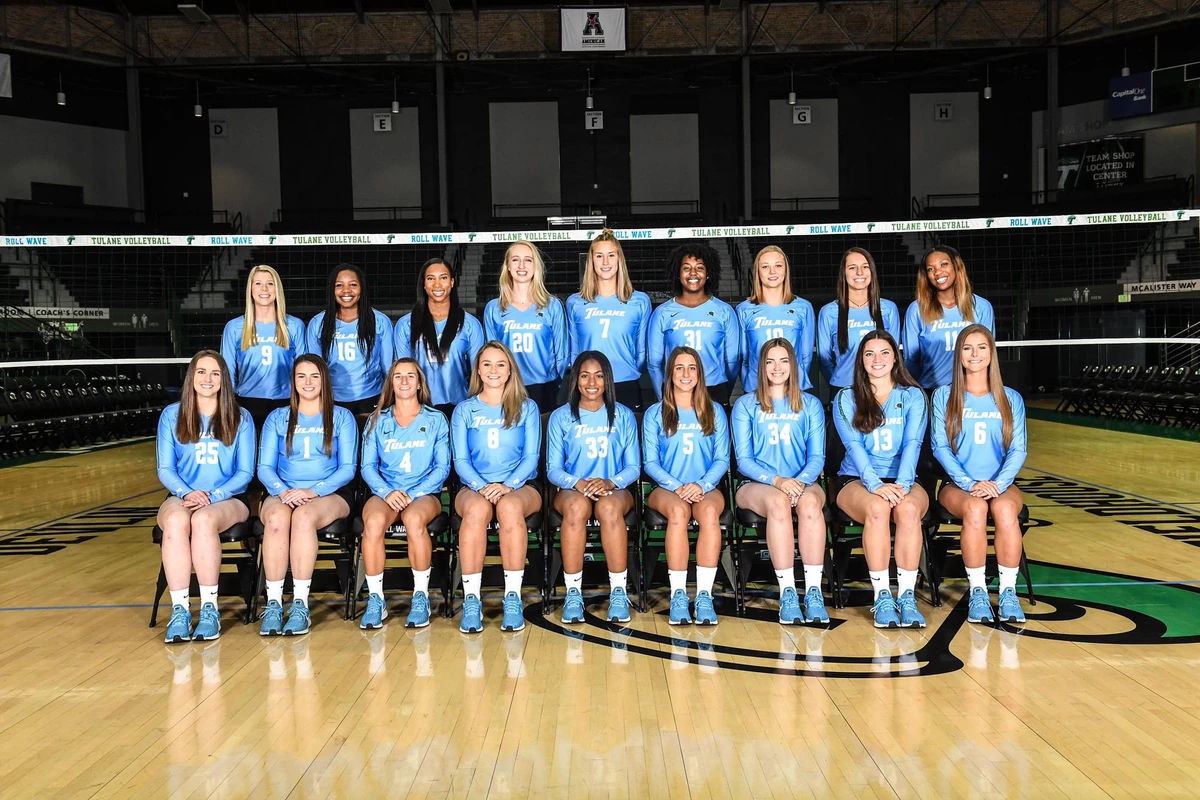 2019 Tulane Volleyball Team