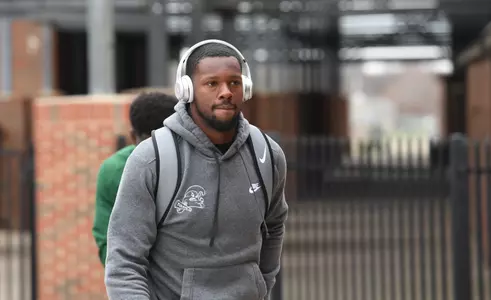 Larry Brooks Walking Into Fort Worth Practice 2