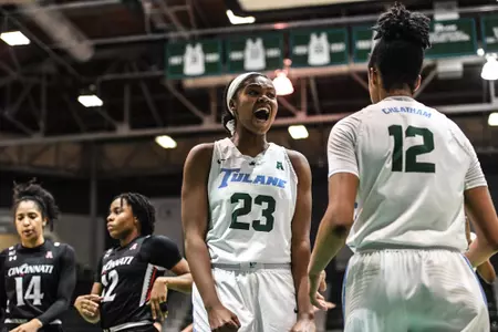 Krystal Freeman Celebration vs. Cincinnati
