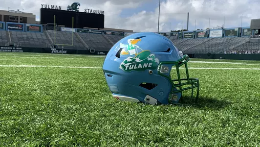 Tulane Football helmet