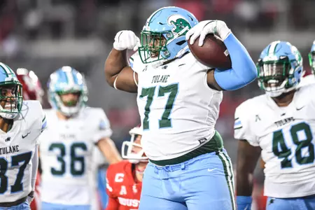 Jeffery Johnson fumble recovery at Houston