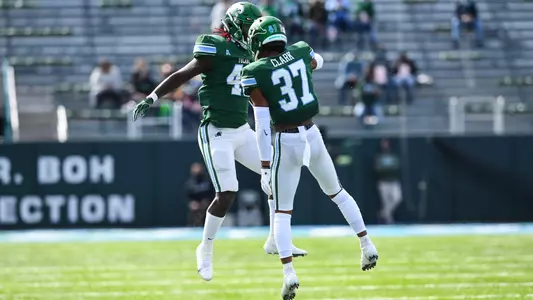 football defense celebration vs. memphis 2020