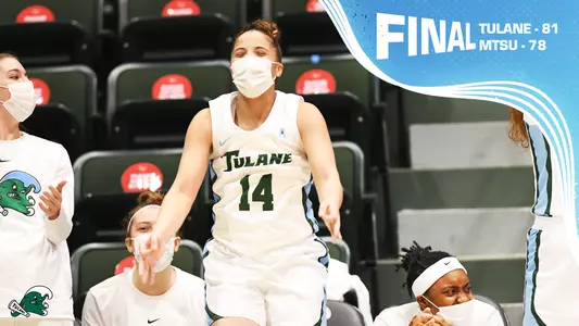 Final Score Graphic at MTSU