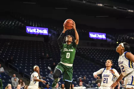 Arsula Clark Layup at Tulsa