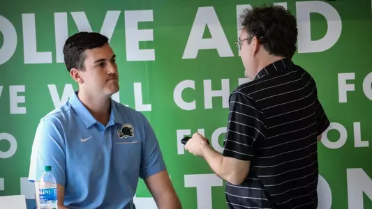 Keagan Gillies at Media Day
