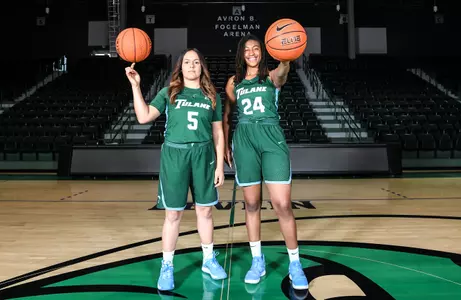 Maddison Wells and Kayla Manuirirangi Senior Day