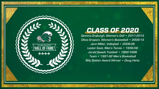 2020 Tulane Athletics HOF