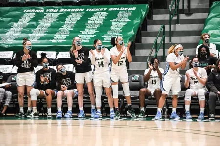 Bench Celley WBB vs. Houston