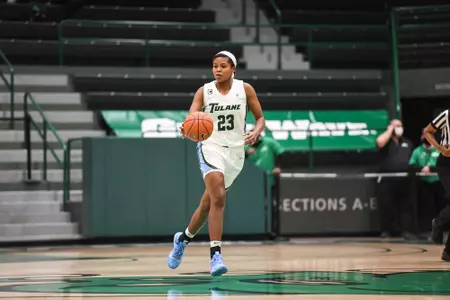 Krystal Freeman Dribbling vs. ECU