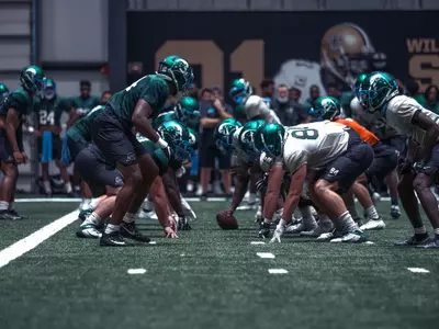 Spring Practice at Saints Indoor Facility