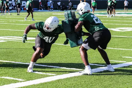 Nick Anderson Football Practice