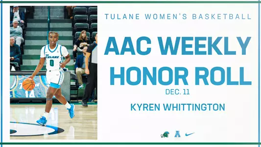 Kyren Whittington - AAC Weekly Honor Roll