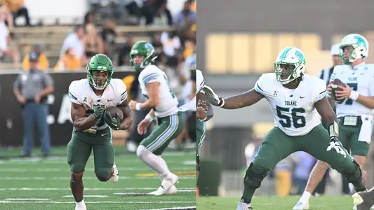 Hughes and Hurst - The Athletic - Freshman All-Americans