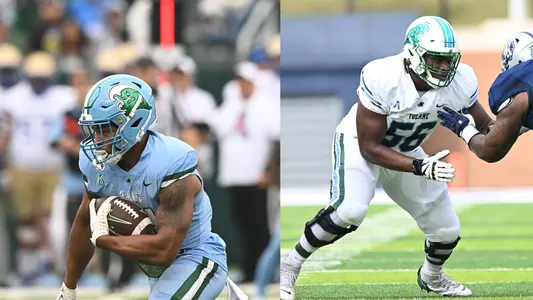 Makhi Hughes - Shadre Hurst - FWAA Freshman All-Americans