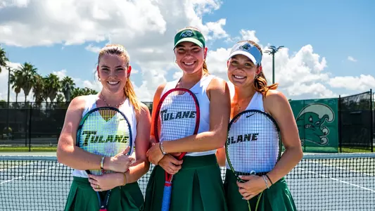 Charlotte Russell, Cora Barber, Kristen Borland