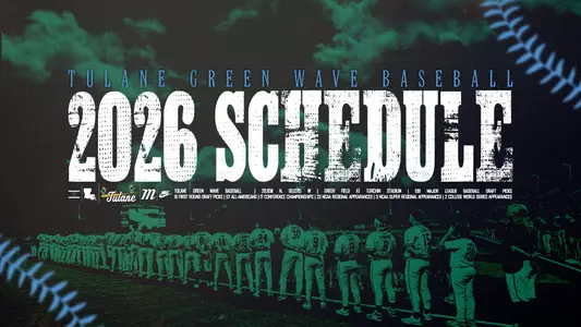 2026 Baseball Schedule Release Graphic