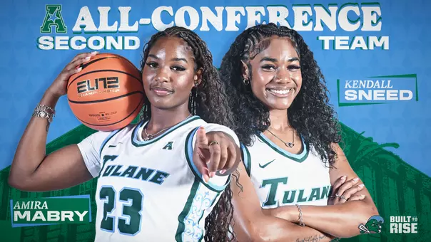 2025 WBB Preseason All-Conference - Mabry & Sneed