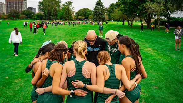 Women's Cross Country Huddle 2026