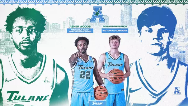 Rowan Brumbaugh and Asher Woods Conference Honors