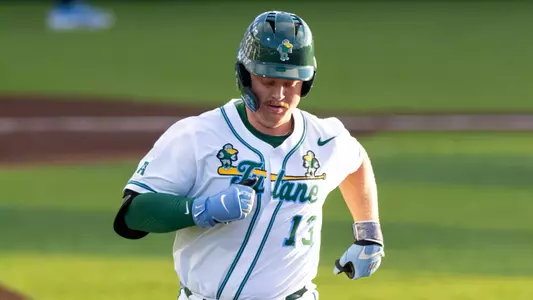 NEW ORLEANS, LA - MARCH 31 2026 ; Photo by Gregory Guignon -
Context: Tulane secured a 6-2 win over Nicholls, taking control early with a quick lead and never letting go. The Green Wave combined efficient pitching with timely hitting, setting the tone from the opening innings. Nicholls pushed back later in the game, but Tulane’s early momentum and steady execution carried them through for a solid home victory.