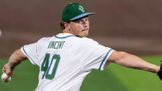 NEW ORLEANS, LA - MARCH 31 2026 ; Photo by Gregory Guignon -
Context: Tulane secured a 6-2 win over Nicholls, taking control early with a quick lead and never letting go. The Green Wave combined efficient pitching with timely hitting, setting the tone from the opening innings. Nicholls pushed back later in the game, but Tulane’s early momentum and steady execution carried them through for a solid home victory.