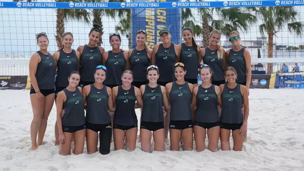 Beach Volleyball NCAA Tourney Practice Team Pic 2026