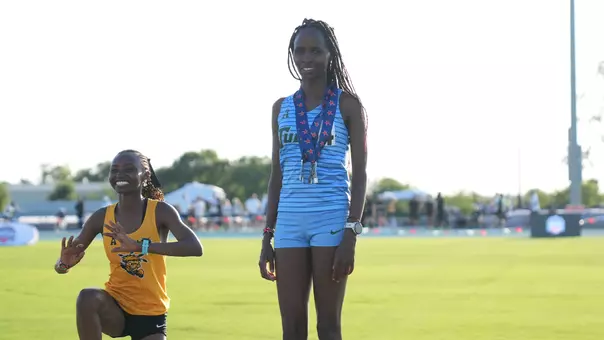 Blezzin Kimutai Podium 2026 American Outdoor Championships