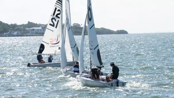 Tulane sailing competes in the ICSA Fleet Race Eastern Semifinals.