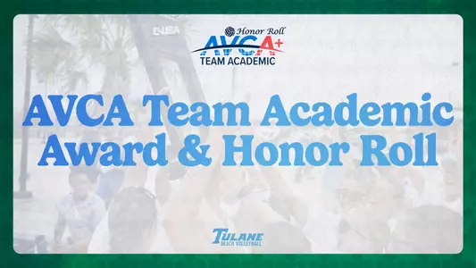 2026 Beach VB AVCA Team Academic Award