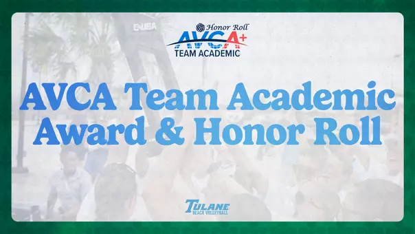 2026 Beach VB AVCA Team Academic Award