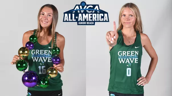 Naomy Lygas & Liz Selinger AVCA Junior Beach All-America