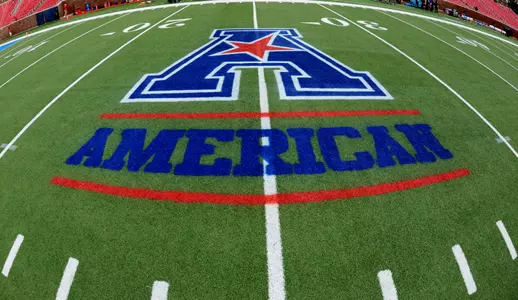 American logo on field