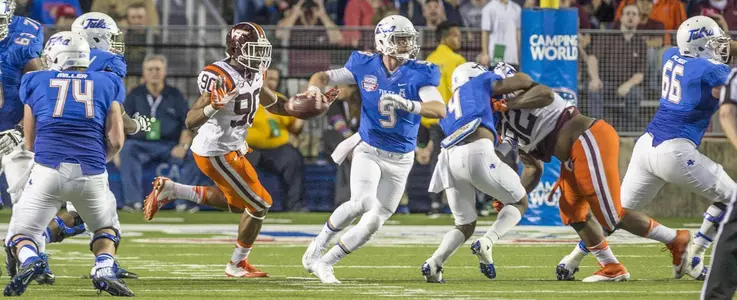 Dane Evans vs. VA Tech