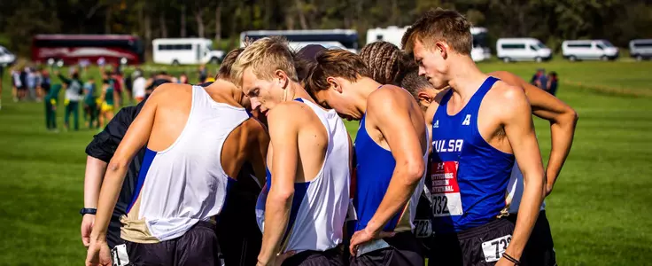 XC Team Huddle