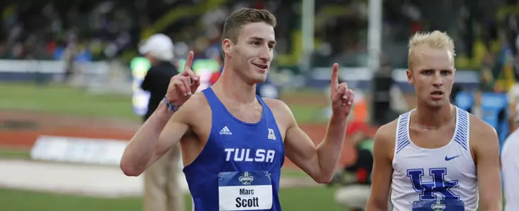 Marc Scott wins NCAA 10,000m