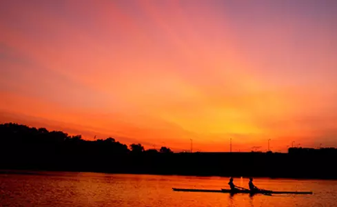 rowing facility shot