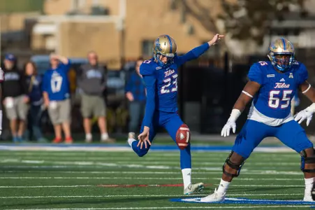 Temple vs TU - BRETT ROJO/For the University of Tulsa