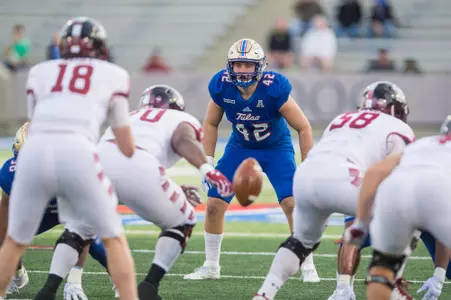 Temple vs TU -  BRETT ROJO/For the University of Tulsa