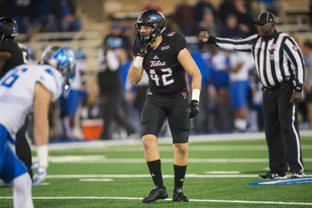 at H.A. Chapman Stadium in Tulsa, OK on 11/3/17.  BRETT ROJO/For the Tulsa World