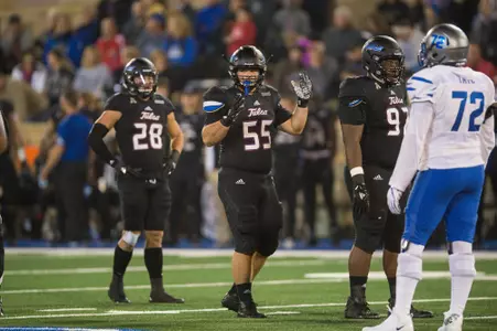 at H.A. Chapman Stadium in Tulsa, OK on 11/3/17. BRETT ROJO/For the Tulsa World