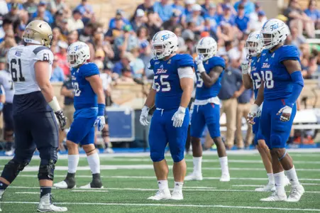 at H.A. Chapman Stadium in Tulsa, OK on 9/30/17. BRETT ROJO/For the Tulsa World