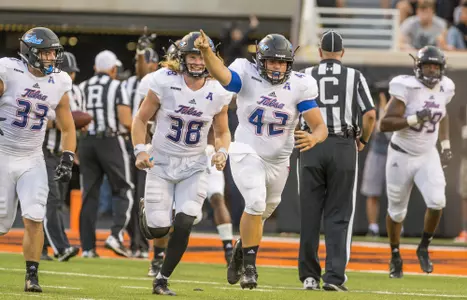 Thursday, August 31, 2017  Tulsa, OK
Univ. of Tulsa - Oklahoma State Univ. football
Photos by Erik Campos