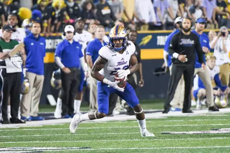TOLEDO, OH - SEPTEMBER 16: during the Toledo Rockets versus Tulsa Golden Hurricanes game on Saturday September 16, 2017 at Glass Bowl Stadium in Toledo, OH. (Photo by Steven King/Icon Sportswire)