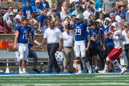 Tulsa's wide receiver Justin Hobbs (29) - New Mexico vs TU - BRETT ROJO/For the University of Tulsa