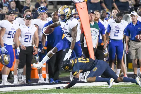 TOLEDO, OH - SEPTEMBER 16: during the Toledo Rockets versus Tulsa Golden Hurricanes game on Saturday September 16, 2017 at Glass Bowl Stadium in Toledo, OH. (Photo by Steven King/Icon Sportswire)
