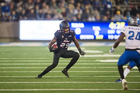 at H.A. Chapman Stadium in Tulsa, OK on 11/3/17. BRETT ROJO/For the Tulsa World